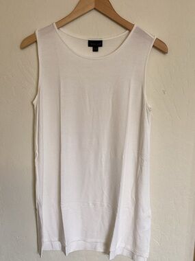 J Jill Cream Wearever Tunic